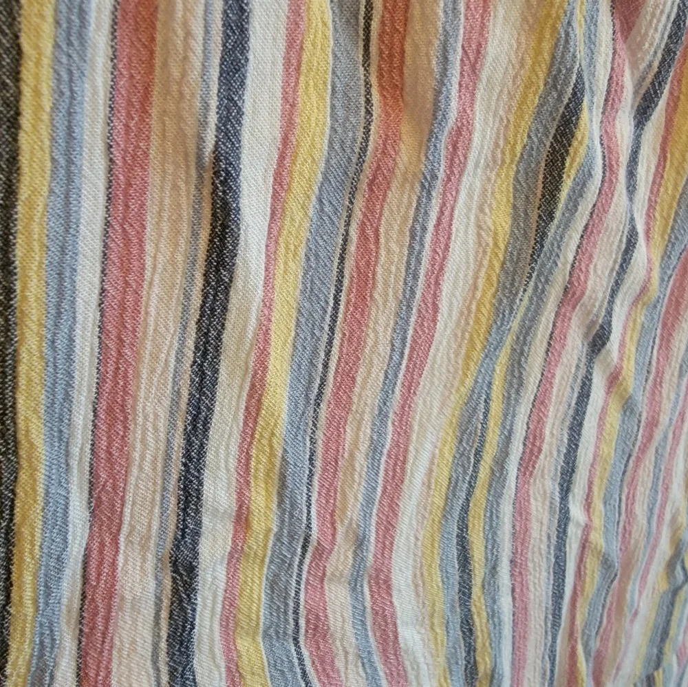 American Eagle Halter Dress | Multi Stripe | Size M - Picture 2 of 5